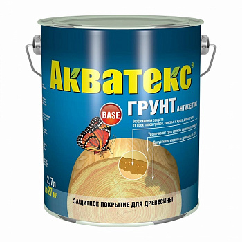 Акватекс грунт-антисептик (2,7 л)