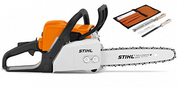Бензопила STIHL MS 180 (1,5кВт. 40см. 63PMC3 55 3.9кг) + Набор заточной 4,0мм 1130 200 0492НЗ