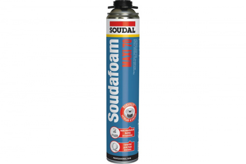 Пена проф-я пистолетная  SOUDAL MAXI 70. 870мл