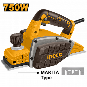 Электрорубанок 750 Вт INGCO PL7508