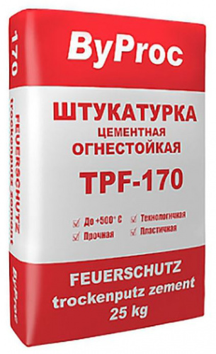 ByProc Штукатурка огнестойкая TFS-170 (25кг)