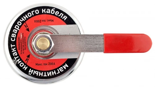 Магнитный  контакт сварочного кабеля МН-10 с ручкой 500А в Стерлитамаке фото