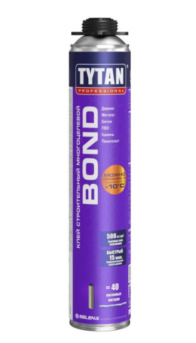 Пено-клей унив.TYTAN Professional BOND GUN 750 мл всесезон